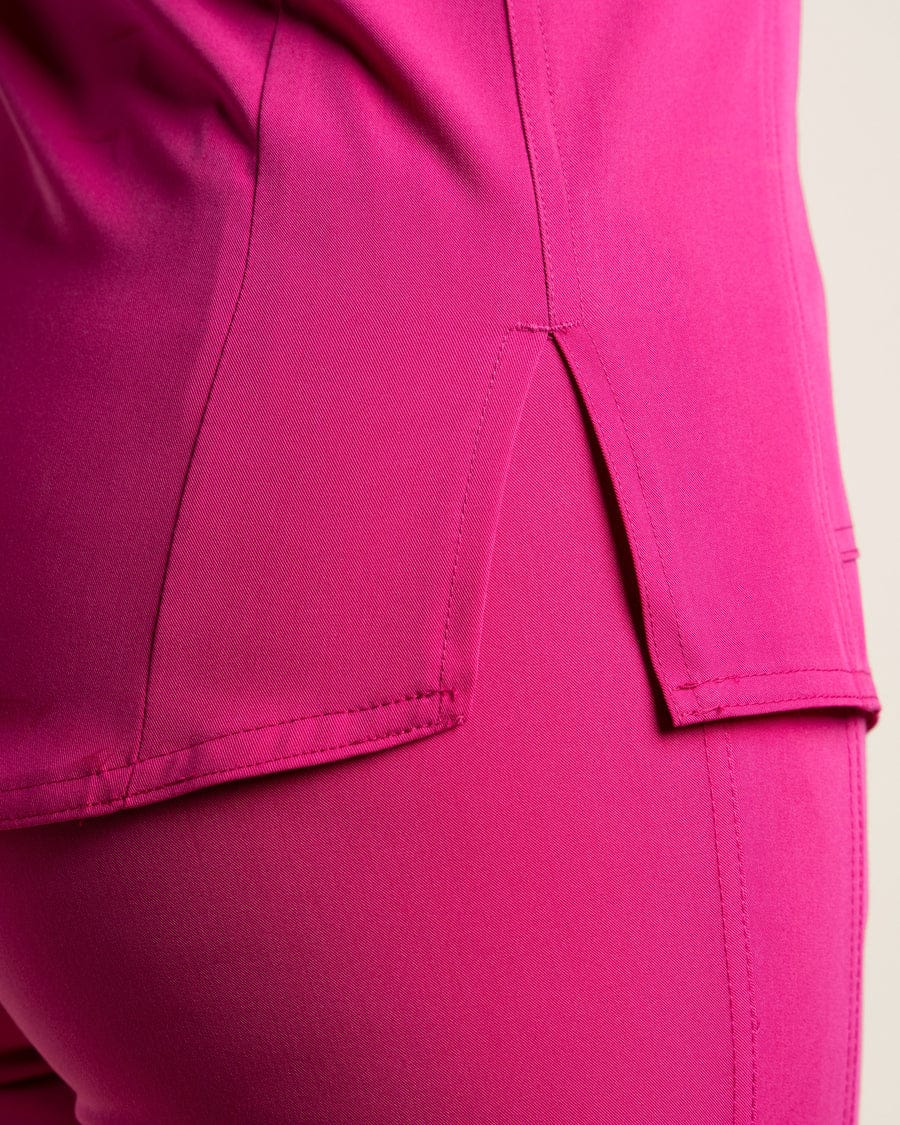 TOP COMFORT LISO FUCSIA