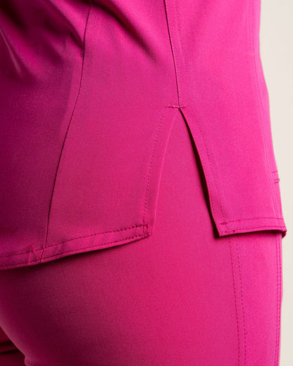 TOP COMFORT LISO FUCSIA