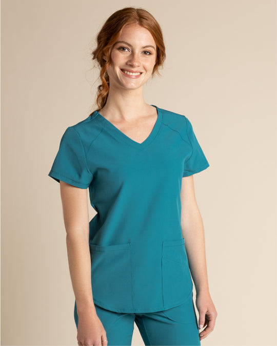 TOP WONDER LISO TEAL BLUE