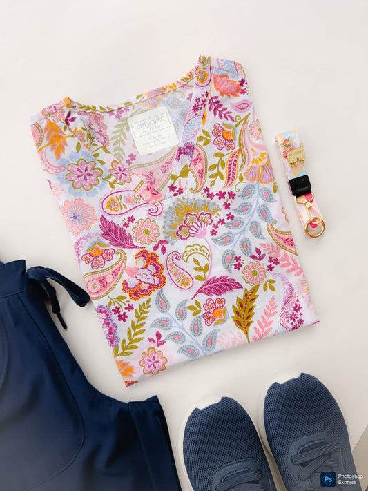 TOP ESTAMPADO MANDALAS ROSAS