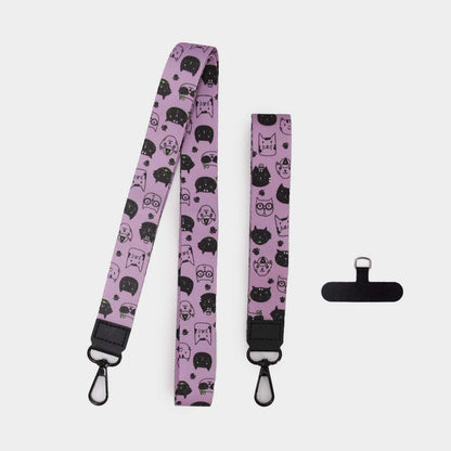 Lanyard con llavero