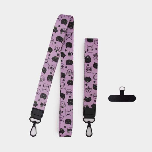 Lanyard con llavero