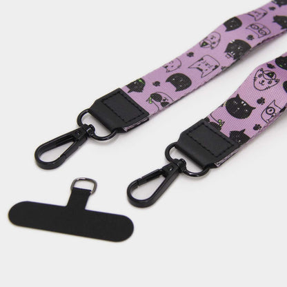 Lanyard con llavero