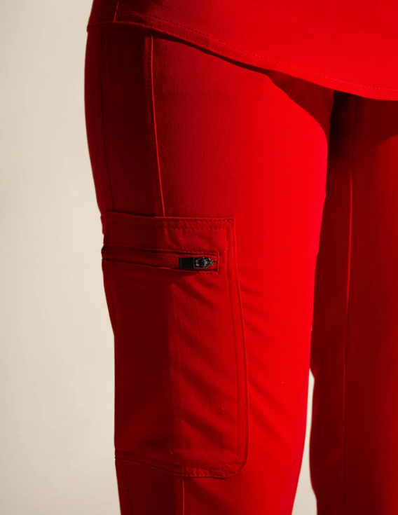 PANTALON COMFORT ROJO