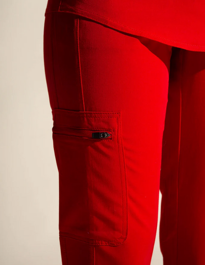 PANTALON COMFORT ROJO