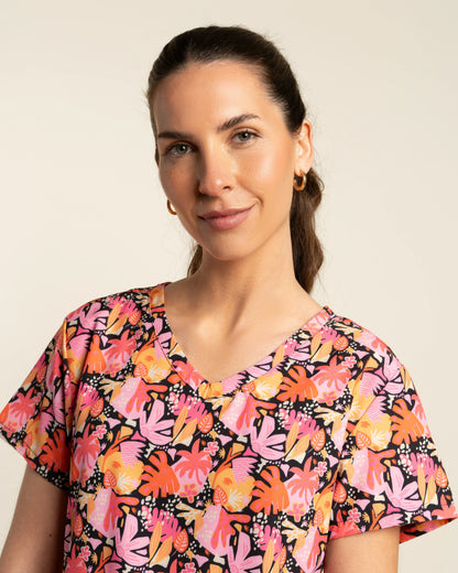 TOP ESTAMPADO TROPICAL