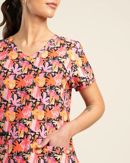 TOP ESTAMPADO TROPICAL