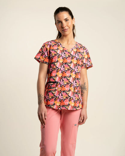 TOP ESTAMPADO TROPICAL