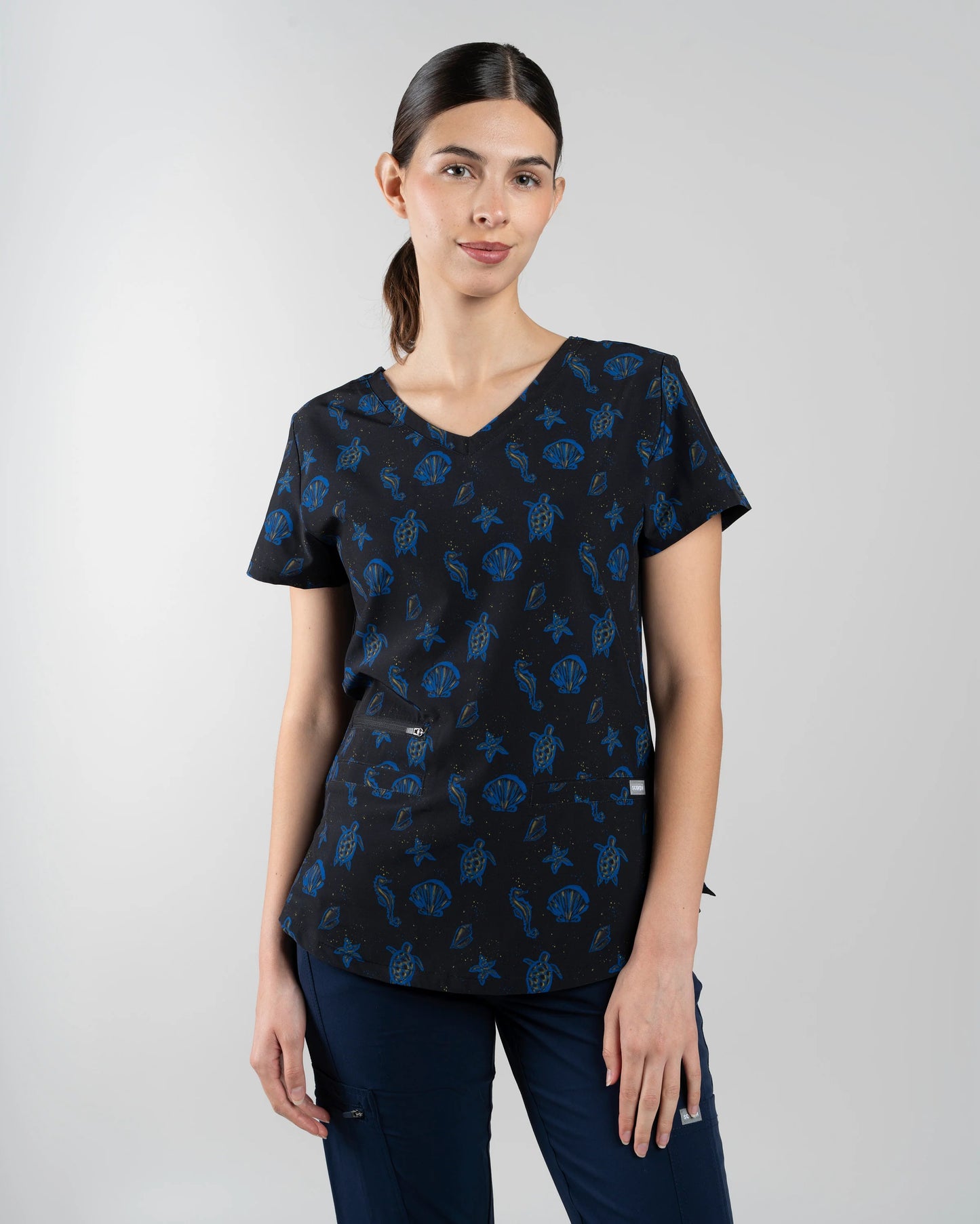 TOP ESTAMPADO REMINISCENCIA MARINA