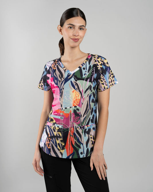 TOP ESTAMPADO ARCILLA