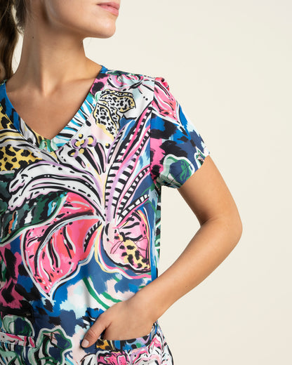 TOP ESTAMPADO  ZANZIBAR