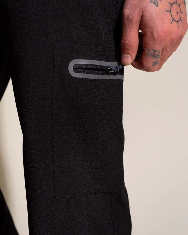 PANTALON SPORT STRETCH NEGRO