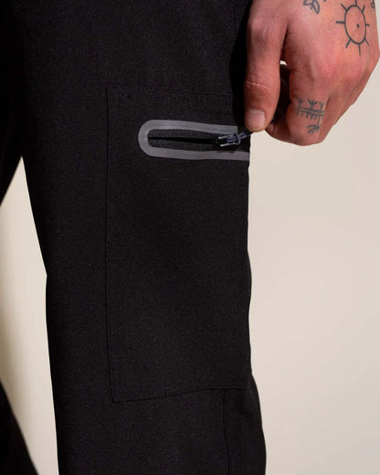 PANTALON SPORT STRETCH NEGRO